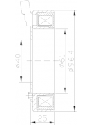Электромагнитная катушка компрессора кондиционера Toyota Avensis Celica Land Cruiser Previa RAV4 d96,4 (10306)