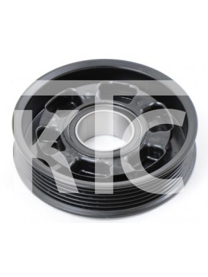 Шкив компрессора кондиционера Audi A6 C6 6PK d115 (008421)