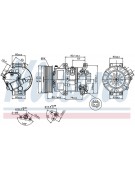 Компрессор Toyota Avensis 03г 89345 (7460)