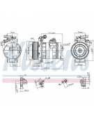 Компрессор Jeep Wrangler III 07-> 890662 (13057) Компрессор Jeep Wrangler III 07-> 890662 (13057)