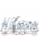 Компрессор Mazda 3 1.6 (09-) 890315 5PK (13053) Компрессор Mazda 3 1.6 (09-) 890315 5PK (13053)