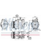 Компрессор M.Benz C-Class W203 00г 89039 (7465) Компрессор M.Benz C-Class W203 00г 89039 (7465)
