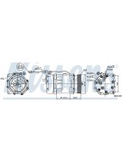 Компрессор Audi/VW/Skoda AIAK003 (6704) Компрессор Audi/VW/Skoda AIAK003 (6704)