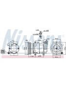 Компрессор Renault / Nissan Qashqai 1.5CDI 89332 6PK (7447)