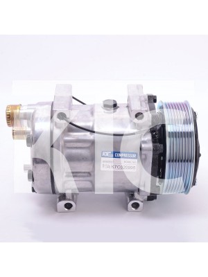 Компрессор 7H15 12V 132/PV8 прод. крепления, вых. назад  (020995)