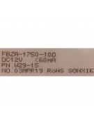 Заслонка FBZA-1750-10D (12V) (016914) Заслонка FBZA-1750-10D (12V) (016914)