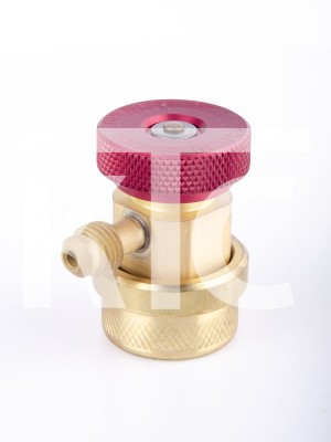 Быстросъёмная муфта ВД с вентилем А/С 1/4" SAE 90° CPS  QCH14P (144001)