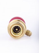 Быстросъёмная муфта ВД с вентилем А/С 1/4" SAE 90° CPS  QCH14P (144001)