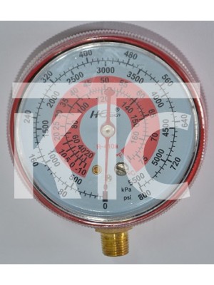 Мановакуумметр 80мм (R22.407.410) RGO2L (6761)