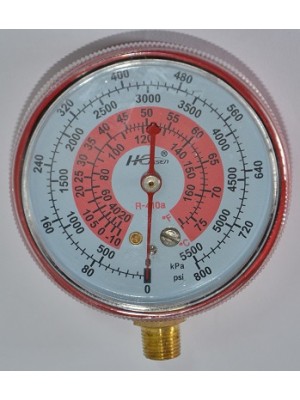 Мановакуумметр 80мм (R22.407.410) RGO2L (6761)