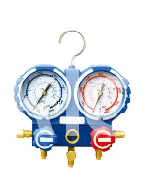 Коллектор 2-вент. VMG-2-R410А-B-03 VALUE (R22.134.407.410) смотр.стекло, без шлангов  (10570)