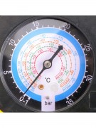 Станция манометрическая 4-х вентильная (R134a, R410a, R1234yf, R32) (022732)