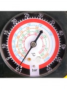 Станция манометрическая 4-х вентильная (R134a, R410a, R1234yf, R32) (022732)