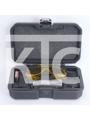 Набор UV для поиска утечек в кейсе (очки + фонарь) BC-UV-L-1 (004803)