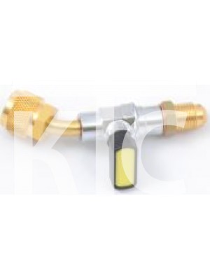 Вентиль к шлангу CA - 1/2 - 20UNF -Y-45 град. Refco