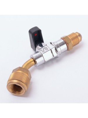 Вентиль к шлангу Refco CA-1/2"-20UNF-R-45° (386)