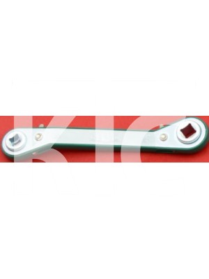 Ключ вентильный с трещеткой 1/4"х3/8" OFFSET Refco