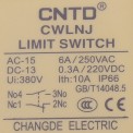 Выключатель конечный CWLNJ (018035)