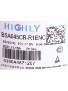 Компрессор BSA645CR-R1ENC 100-110V 2864BTU HIGHLY (009463) Компрессор BSA645CR-R1ENC 100-110V 2864BTU HIGHLY (009463)