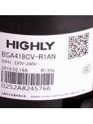 Компрессор BSA418CV-R1AN HIGHLY (016918)