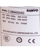 Компрессор C-SBN453H8G 60000BTU 380V R410 (018183) Компрессор C-SBN453H8G 60000BTU 380V R410 (018183)