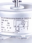Электродвигатель наружного блока YDK-40-6 35W ПЧ (024729) Электродвигатель наружного блока YDK-40-6 35W ПЧ (024729)
