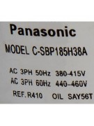 Компрессор C-SBP185H38A 380-415V R410 (021933) Компрессор C-SBP185H38A 380-415V R410 (021933)