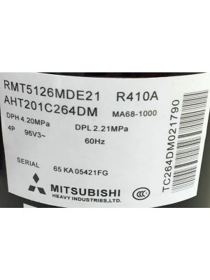 Компрессор AHT201C264DM R410 RMT5126MDE21 (021197)