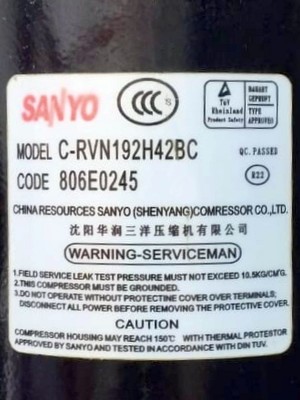 Компрессор C-RVN192H42BC R22 (023063)