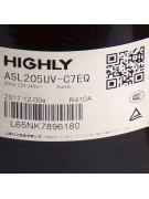 Компрессор ASL205UV-C7EQ (019413) Компрессор ASL205UV-C7EQ (019413)