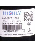 Компрессор ASH201SV-C8LU 18000BTU R410 (013372) Компрессор ASH201SV-C8LU 18000BTU R410 (013372)